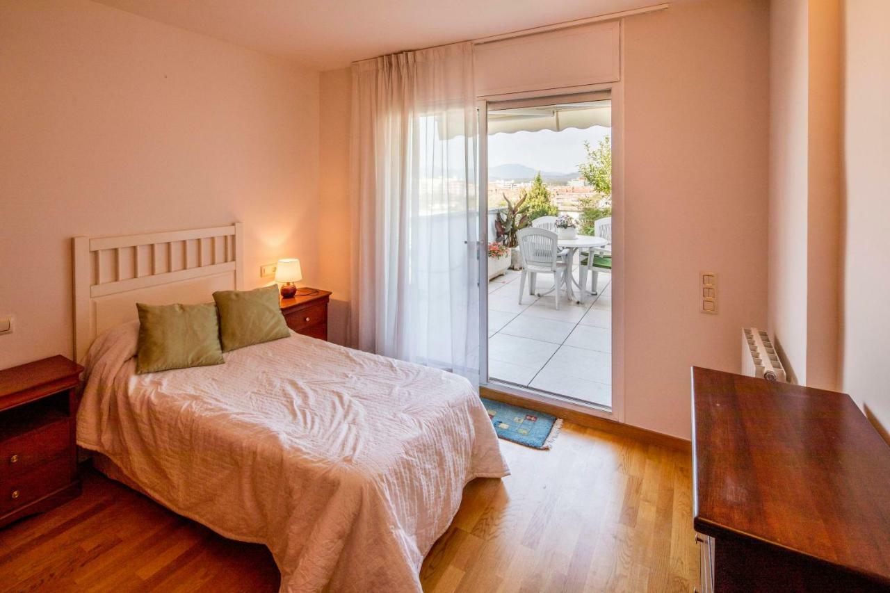 Ático con gran terraza en el corazón de Girona Apartamento Exterior foto
